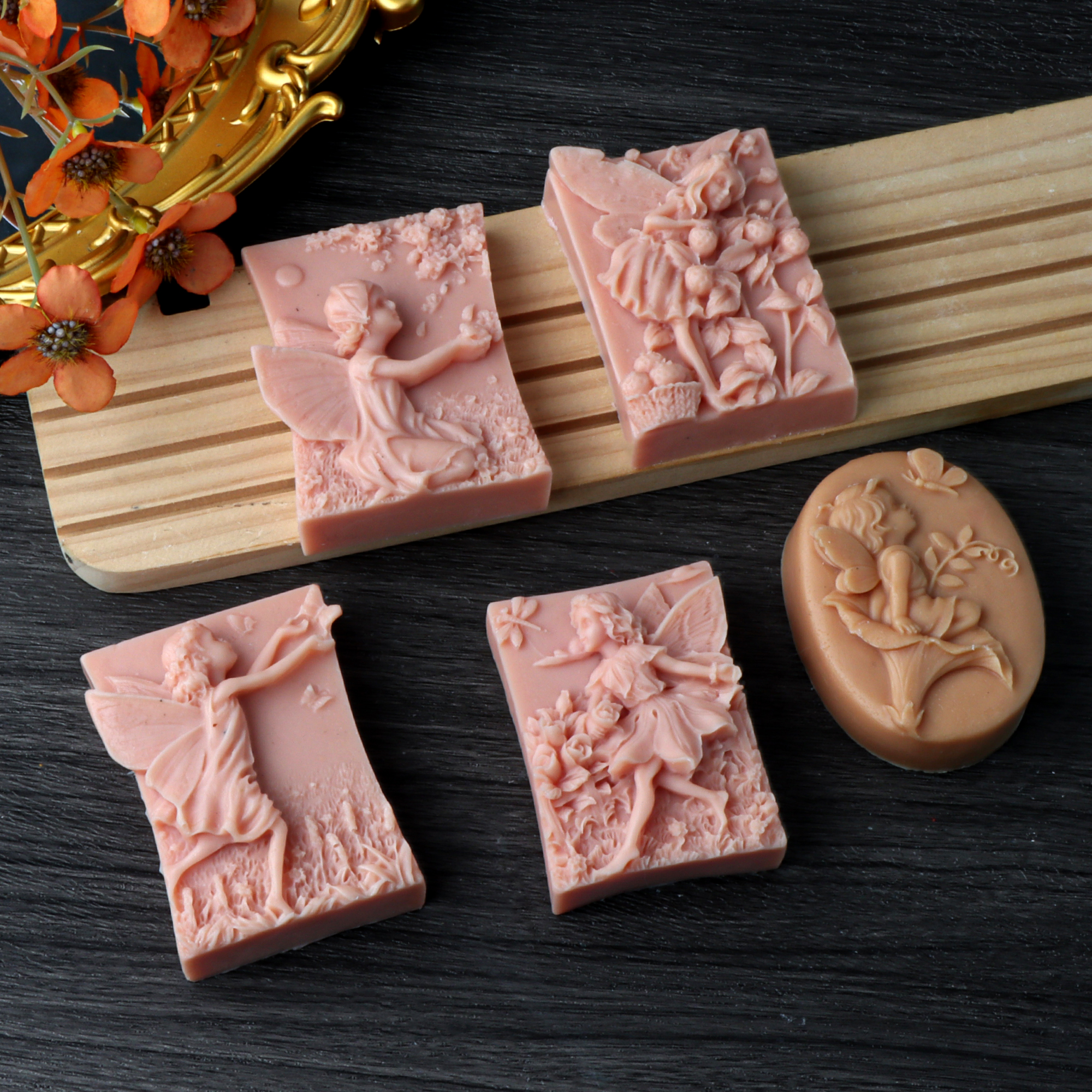 Candle Making Business - Flower Fairy Silicone Soap Mold DIY