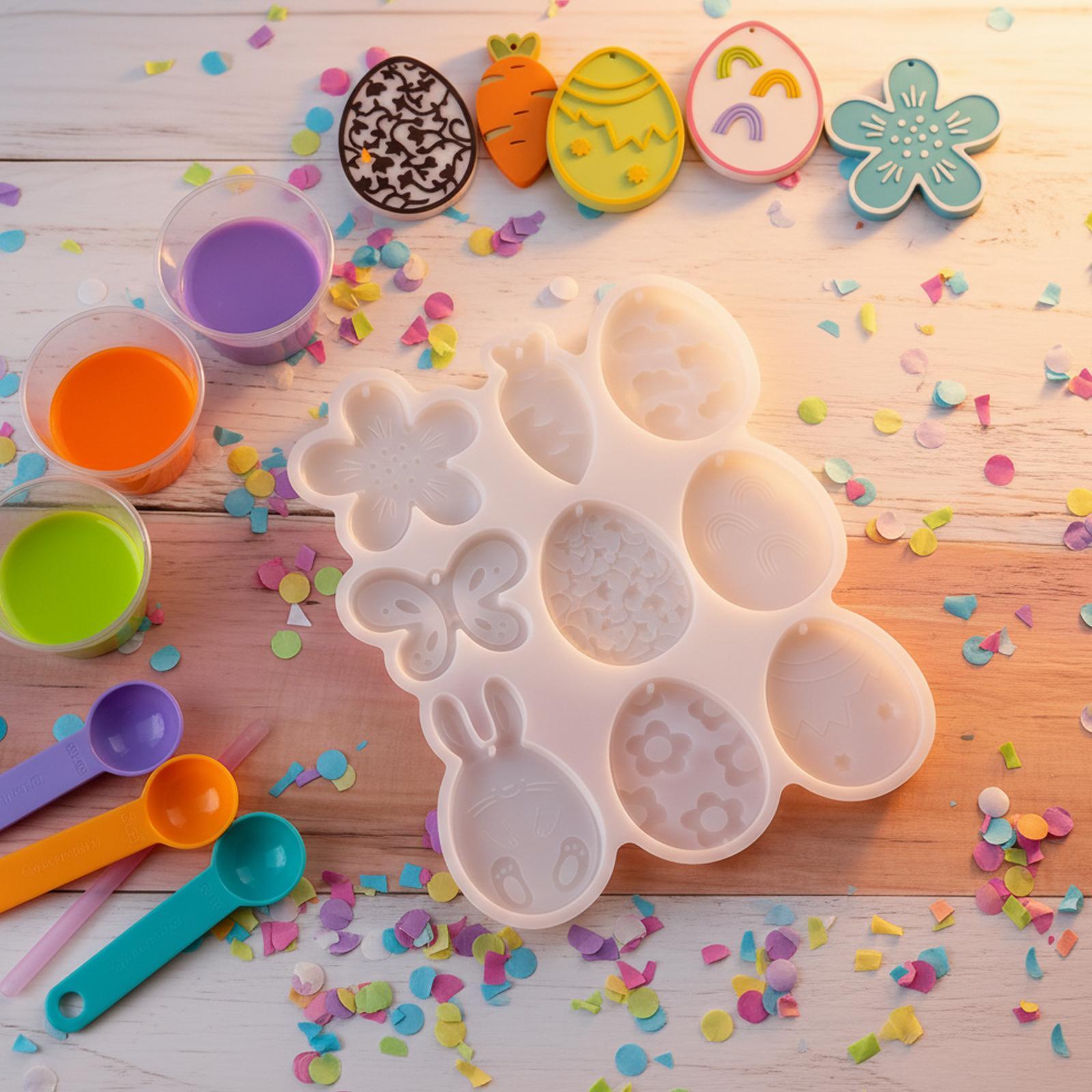 Candle Making For Kids - Easter Egg Bunny Silicone Mould, Easy