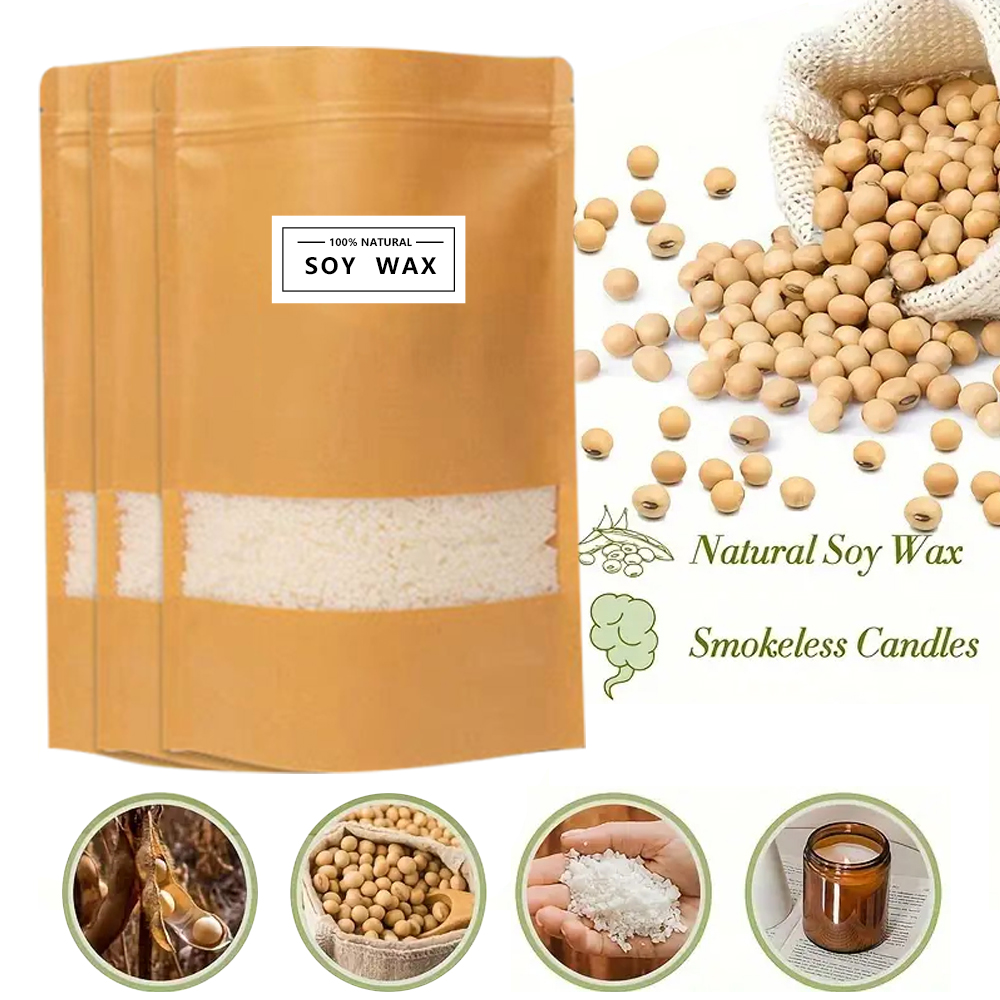 1LB/2LB Natural Soy Wax Candle - Candle Making Kits ulasan dan harga