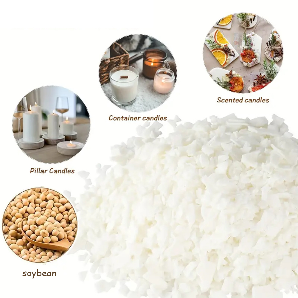 1LB/2LB Natural Soy Wax Candle - Candle Making Kits ulasan dan harga