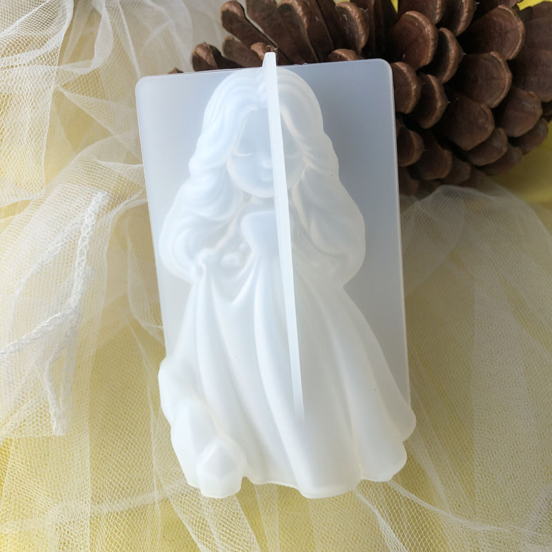 3D Cute Princess Silicone Cand - Candle Making Business ulasan dan harga