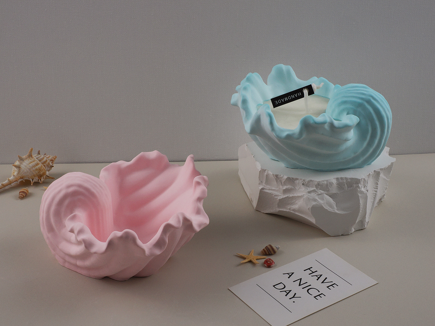 Conch Shell Aromatherapy Candl - Candle Making Business ulasan dan harga