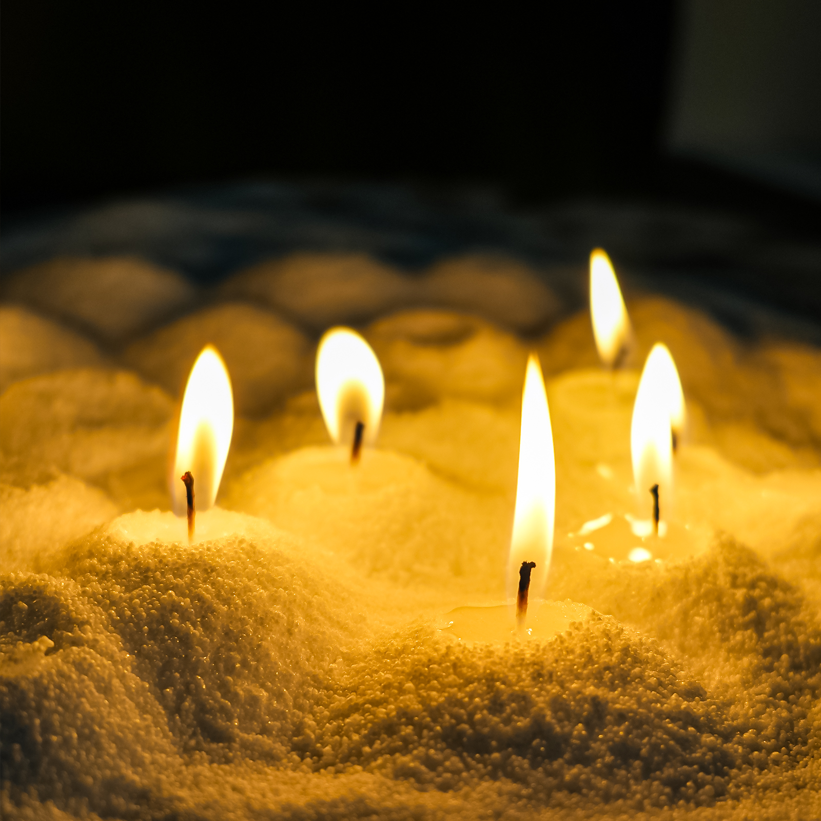 500g-1kg Sand Wax Ice Flower W - Candle Making At Home ulasan dan harga