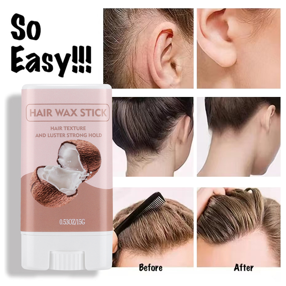 Hair Wax Stick For Wigs Hair S - Coconut Wax Flake ulasan dan harga