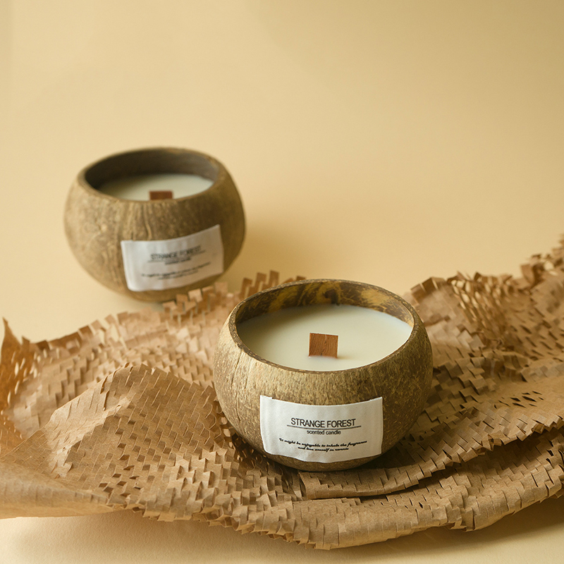 Coconut Shell Aromatherapy Can - Coconut Wax Flake ulasan dan harga