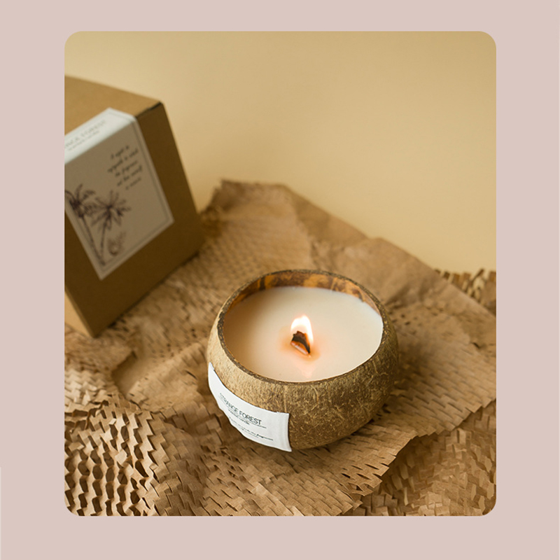 Coconut Shell Aromatherapy Can - Coconut Wax Flake ulasan dan harga