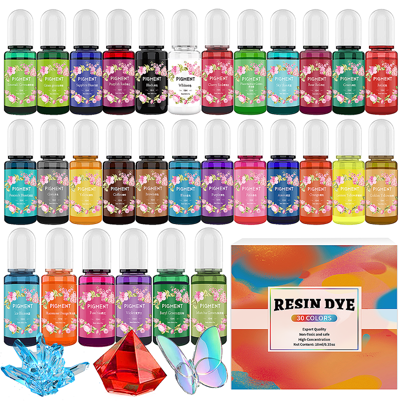 DIY Epoxy Resin Pigment Kit Ca - Candle Making Kits ulasan dan harga