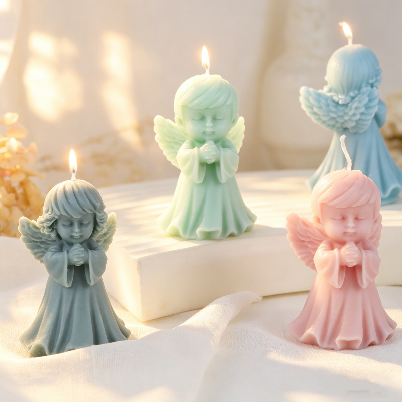 3D Praying Angel Silicone Cand - Candle Making For Kids ulasan dan harga