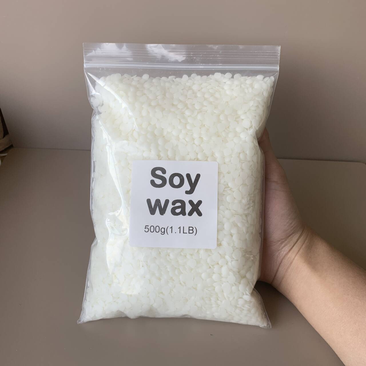 50g-1000g 100% natural Soy Wax - Candle Making At Home ulasan dan harga