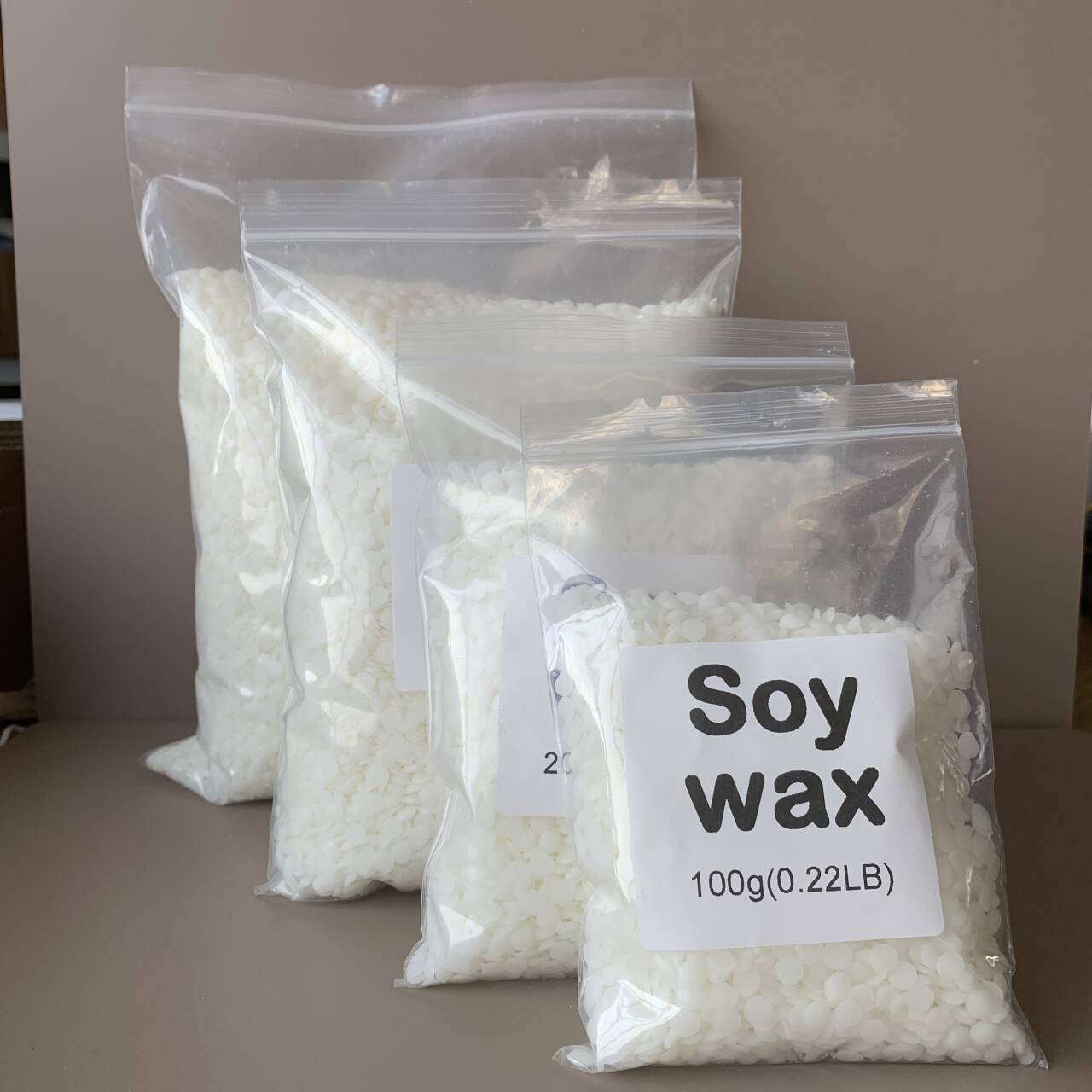 50g-1000g 100% natural Soy Wax - Candle Making At Home ulasan dan harga