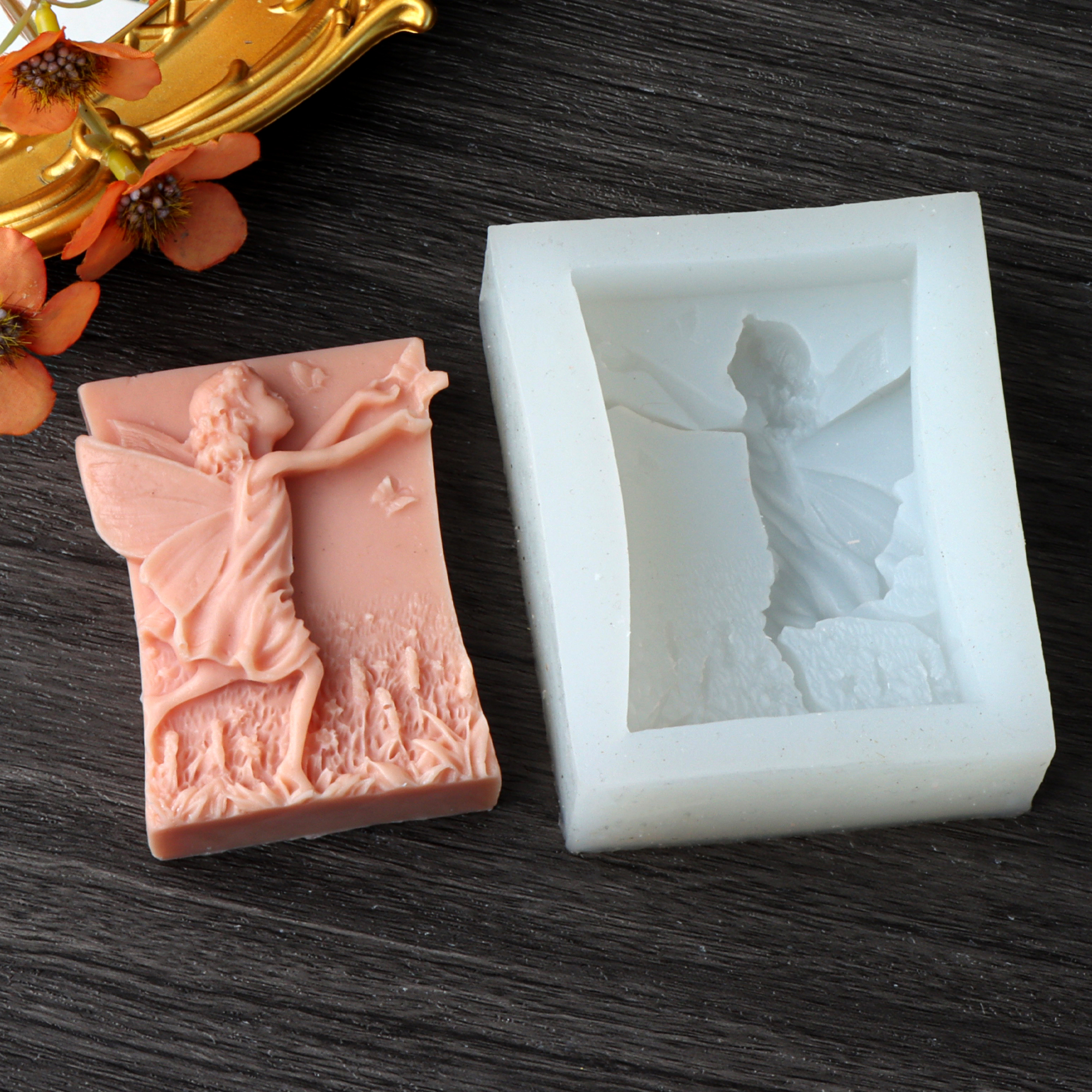 Flower Fairy Silicone Soap Mol - Candle Making Business ulasan dan harga
