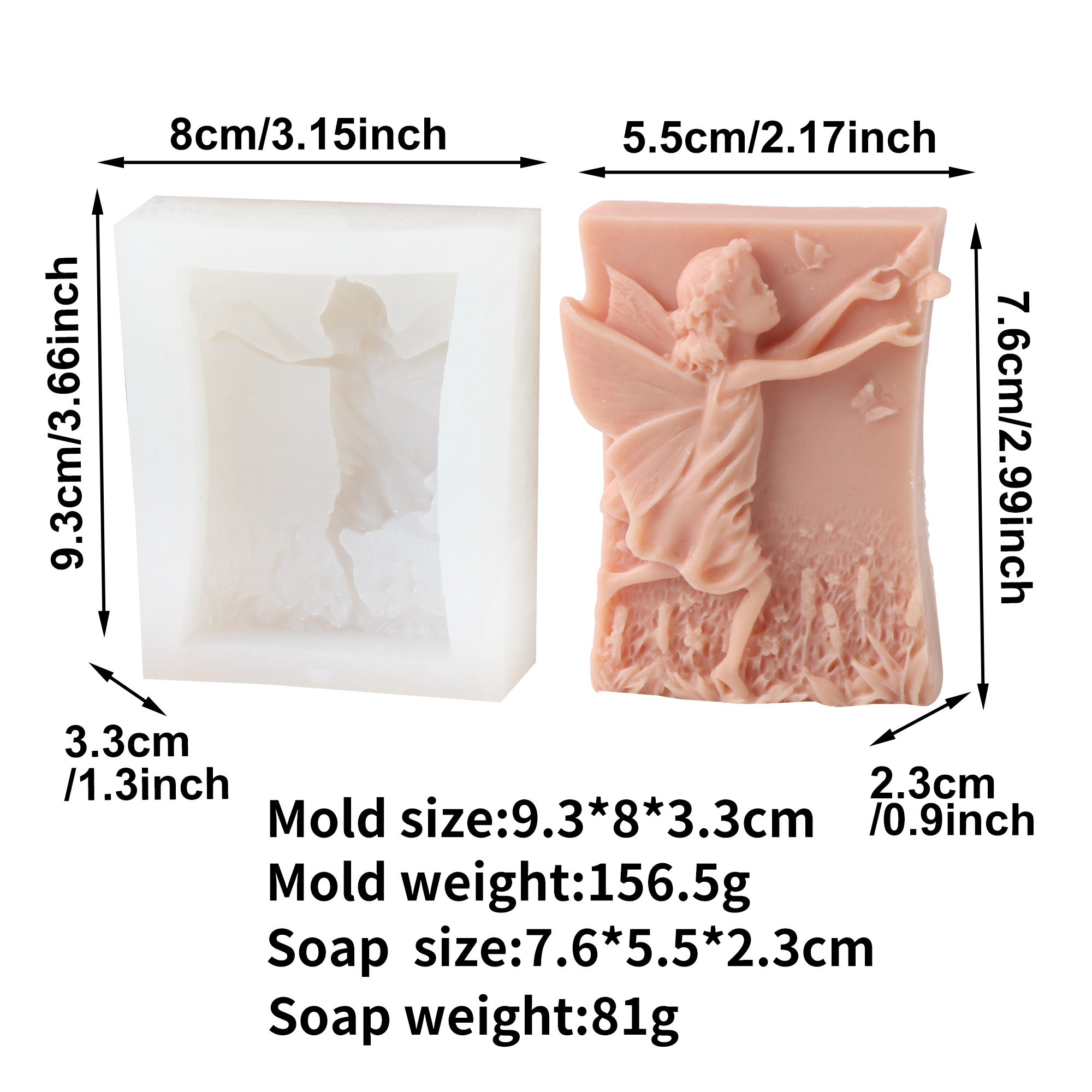 Flower Fairy Silicone Soap Mol - Candle Making Business ulasan dan harga