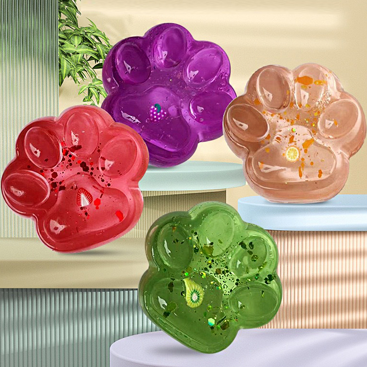 100G 7Colors Jelly Wax DIY Han - Candle Making At Home ulasan dan harga