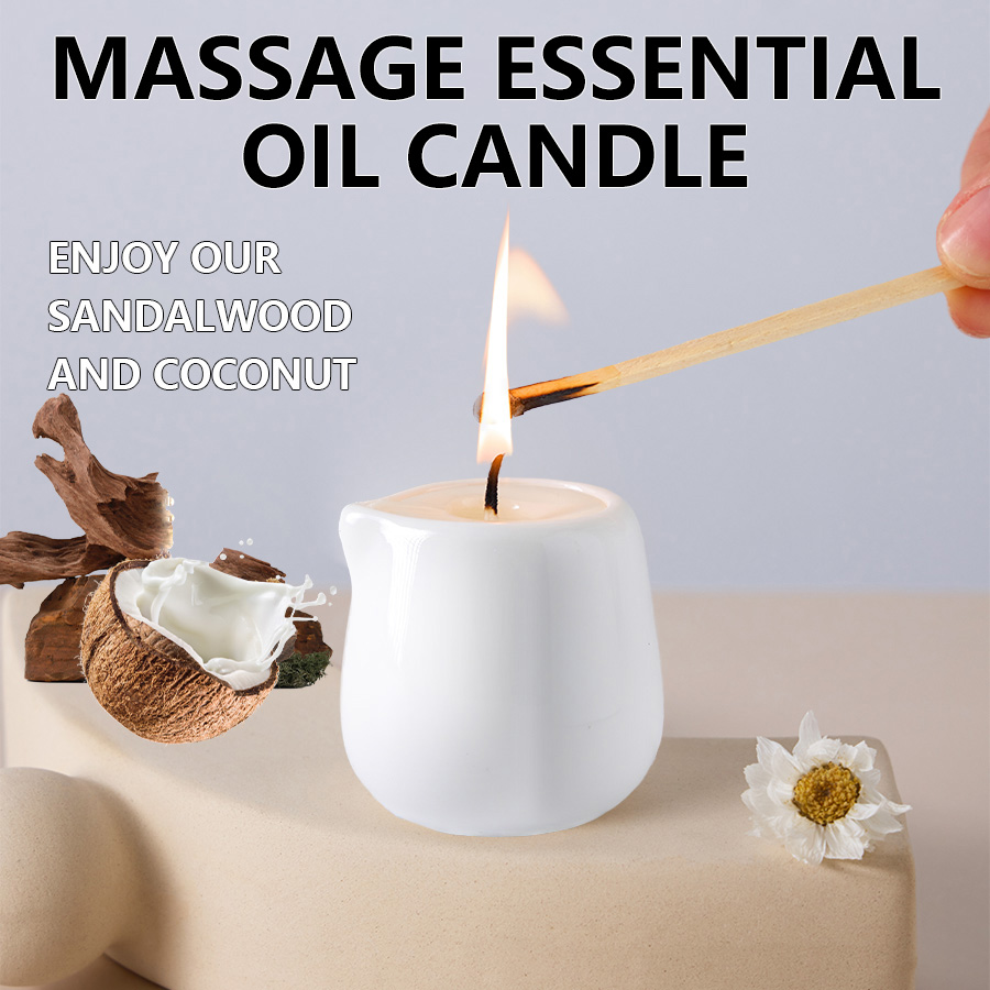 Fruity scented natural massage - Coconut Wax Flake ulasan dan harga