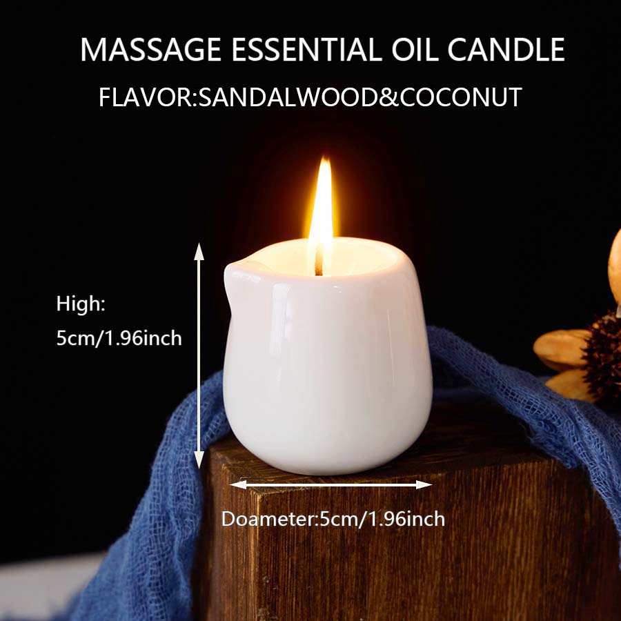 Fruity scented natural massage - Coconut Wax Flake ulasan dan harga