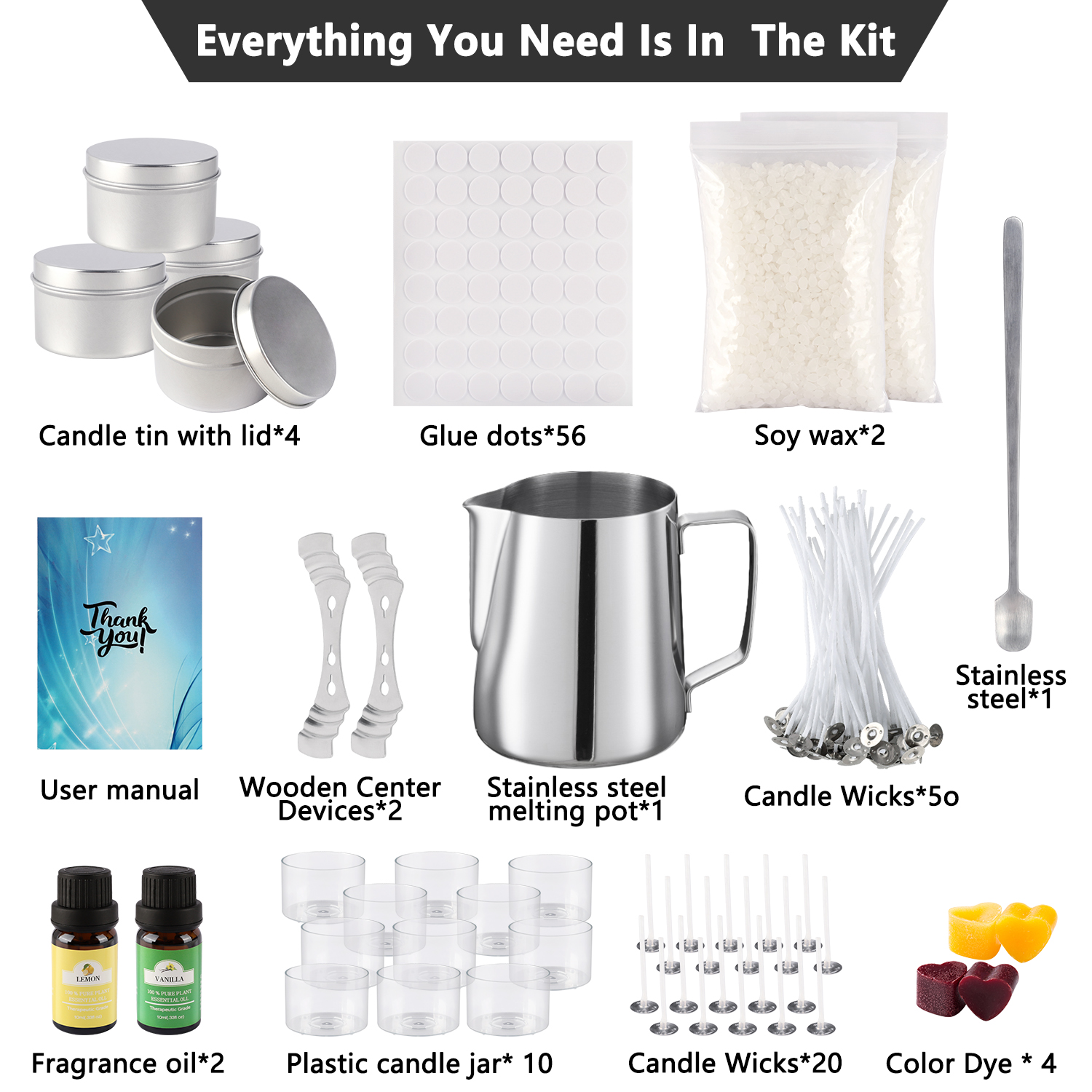 Simple DIY candle-making set,  - Candle Making Kit For Kids ulasan dan harga