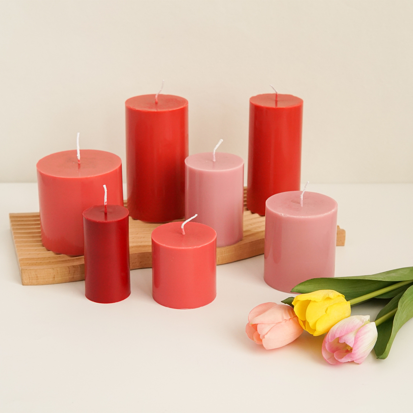 Various 3D Cylindrical Candle  - Candle Making At Home ulasan dan harga