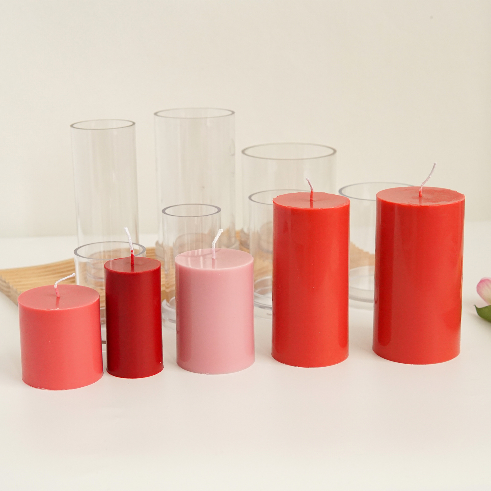 Various 3D Cylindrical Candle  - Candle Making At Home ulasan dan harga