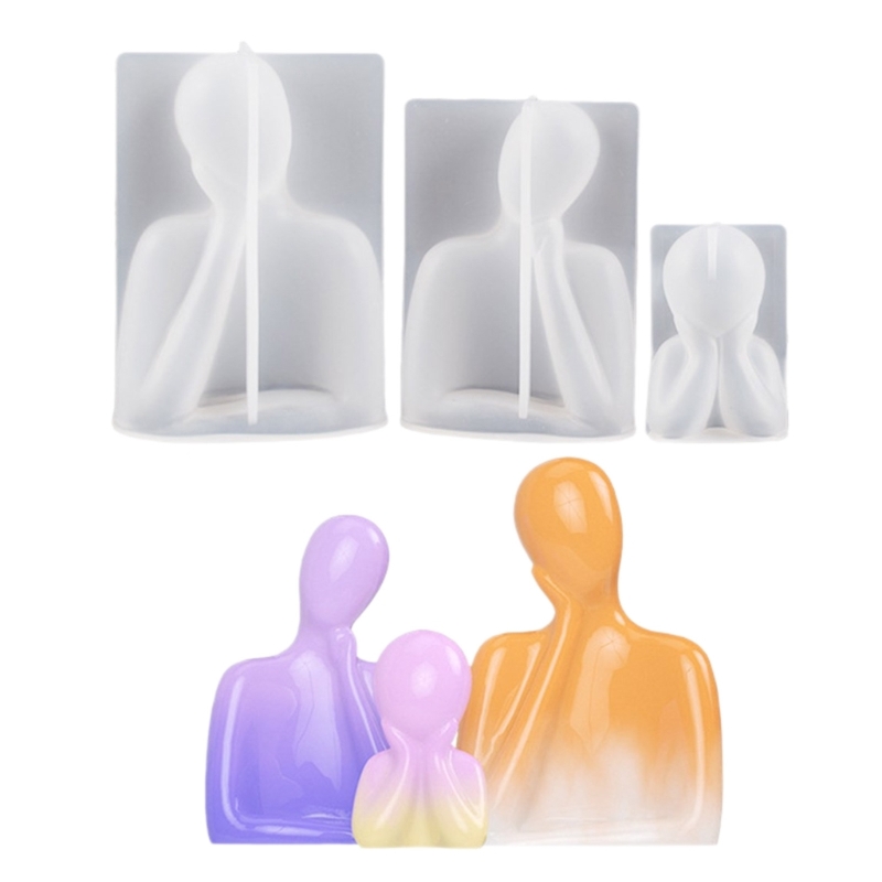 3D Family Candle Silicone Mold - Candle Making Material ulasan dan harga