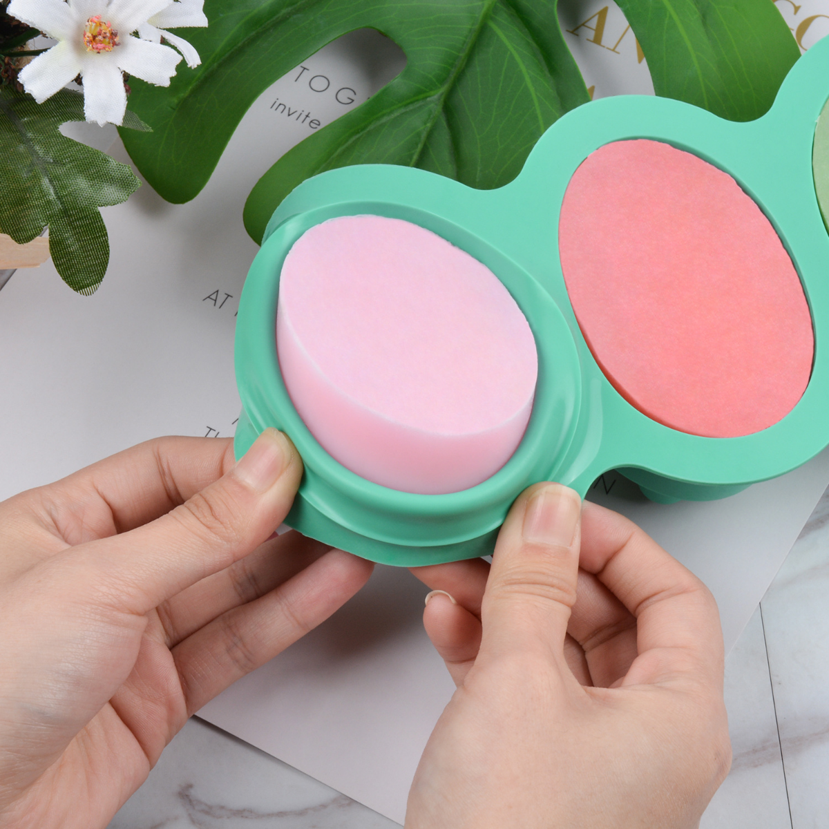 4 Hole Oval Massage Soap Silic - Candle Making Kits ulasan dan harga