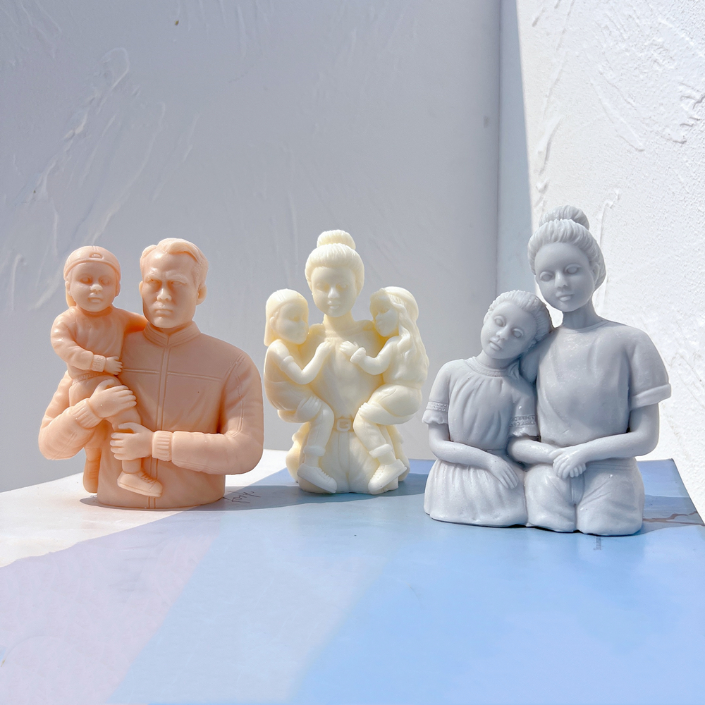 Mother with Child Statue Candl - Candle Making For Kids ulasan dan harga