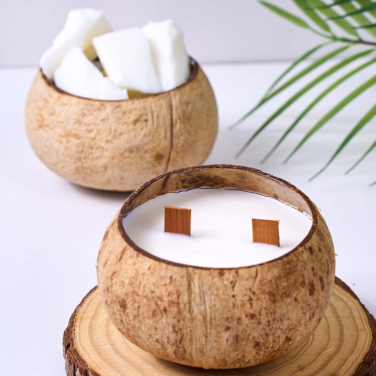 1LB White Coconut Wax Natural  - Coconut Wax Flake ulasan dan harga