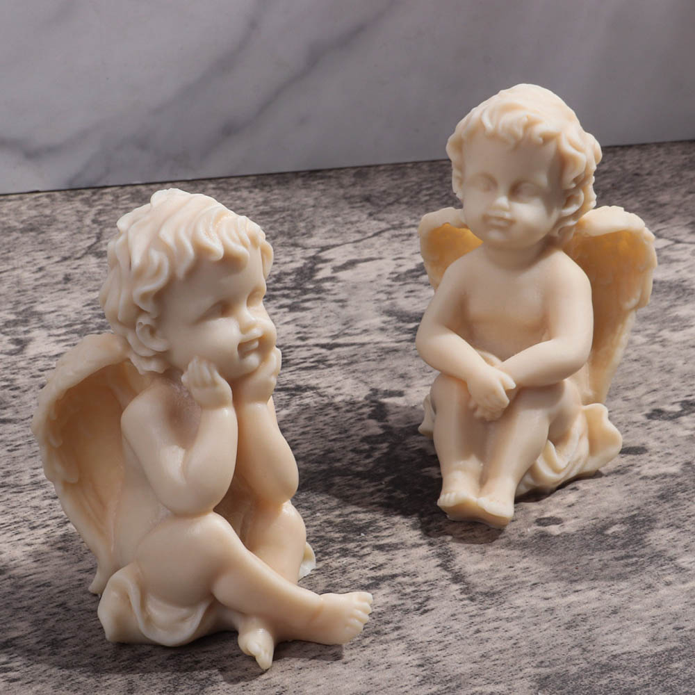 3D Angel Children Silicone Mol - Candle Making For Kids ulasan dan harga